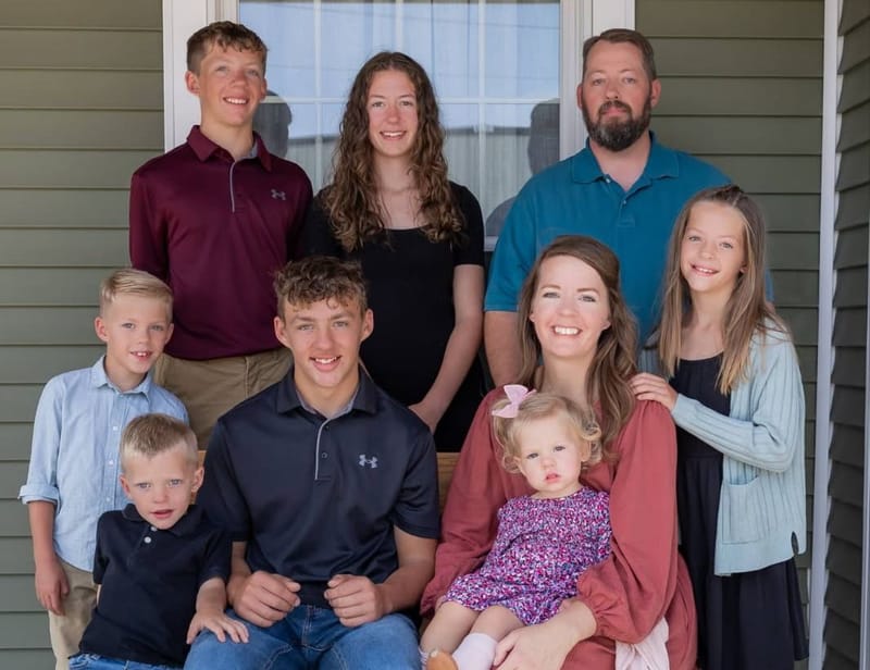 Support for Erik – A Father of Seven on the Road to Recovery