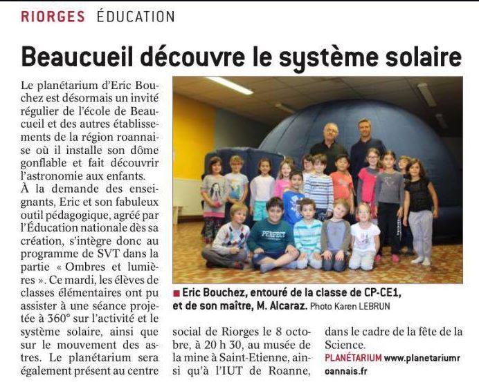 le planétarium roannais