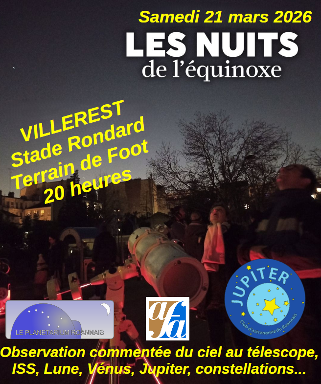 Nuit de l'Equinoxe 2026 - Villerest