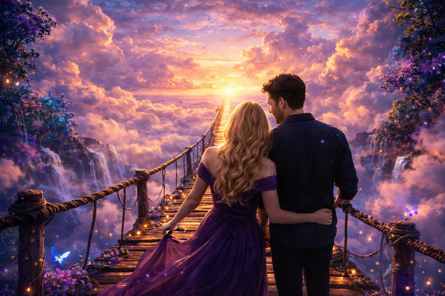 Między światem a snem  -  oddech nieba nad wodą.