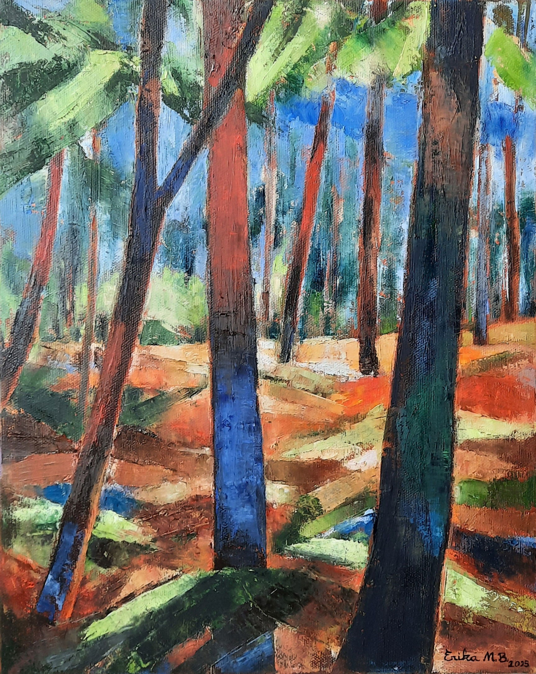 sous bois à l'automne 2025