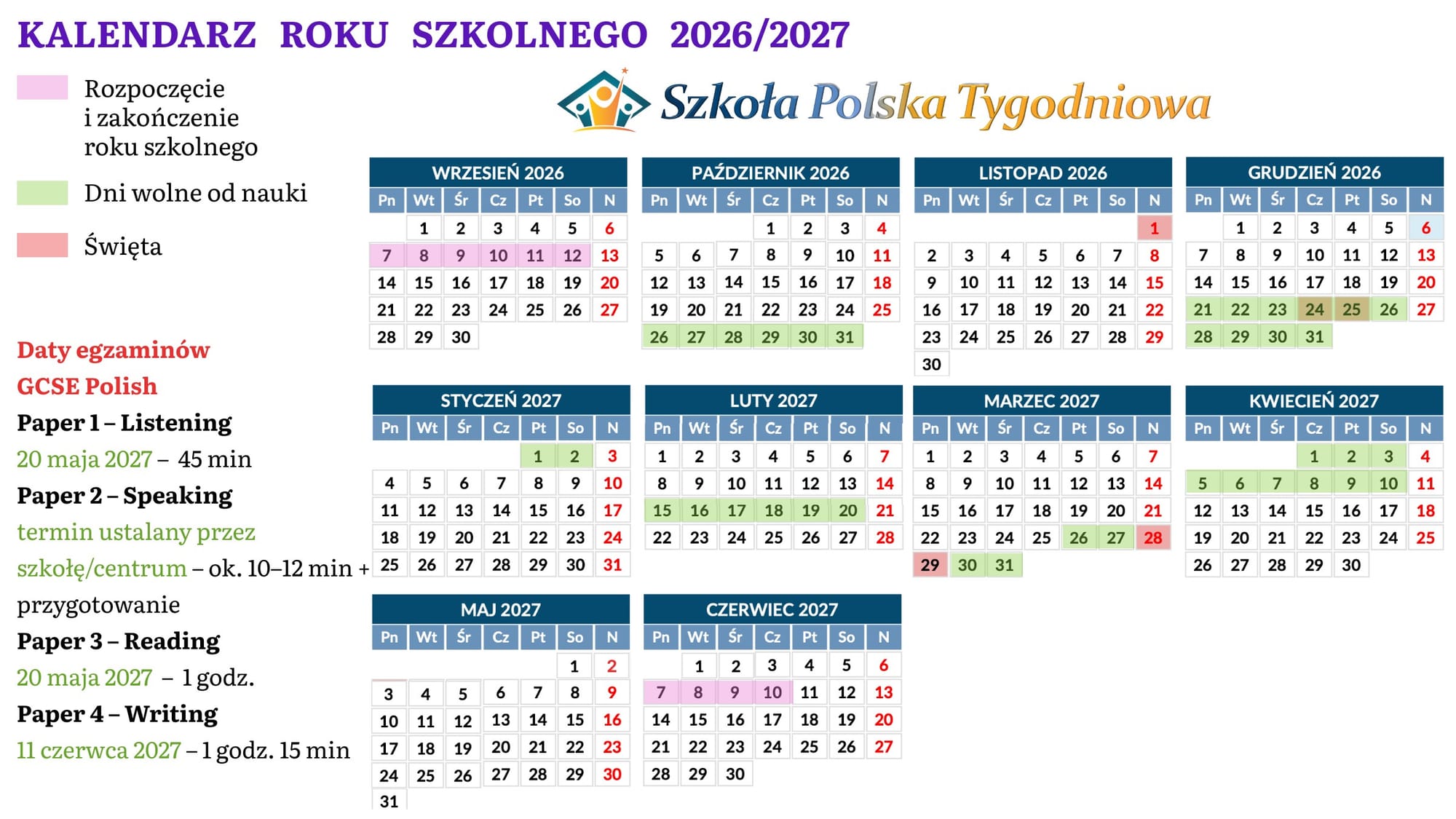 Klasa GCSE