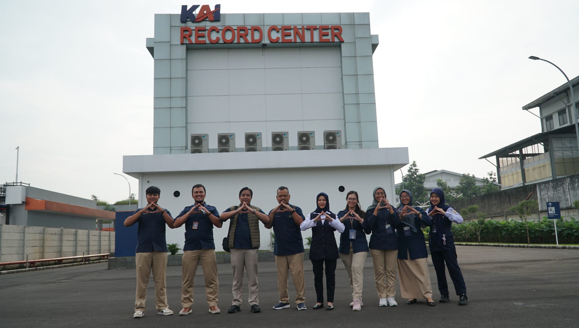 Perkuat Kualitas Arsip, Pupuk Kaltim Benchmark ke PT KAI Jelang Akreditasi