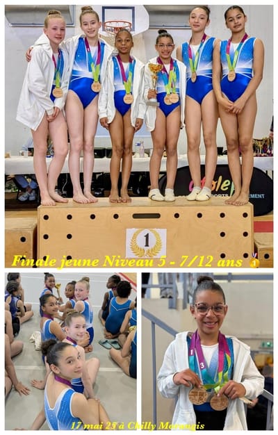 FINALE JEUNE à Chilly-Morangis - Niveau 5  - 7 à 12 ans