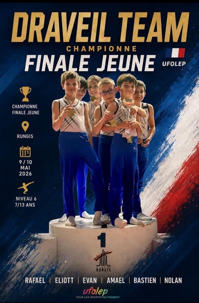 GAM 7/13 ans - FINALE Jeunes à Rungis -                  Mai 26