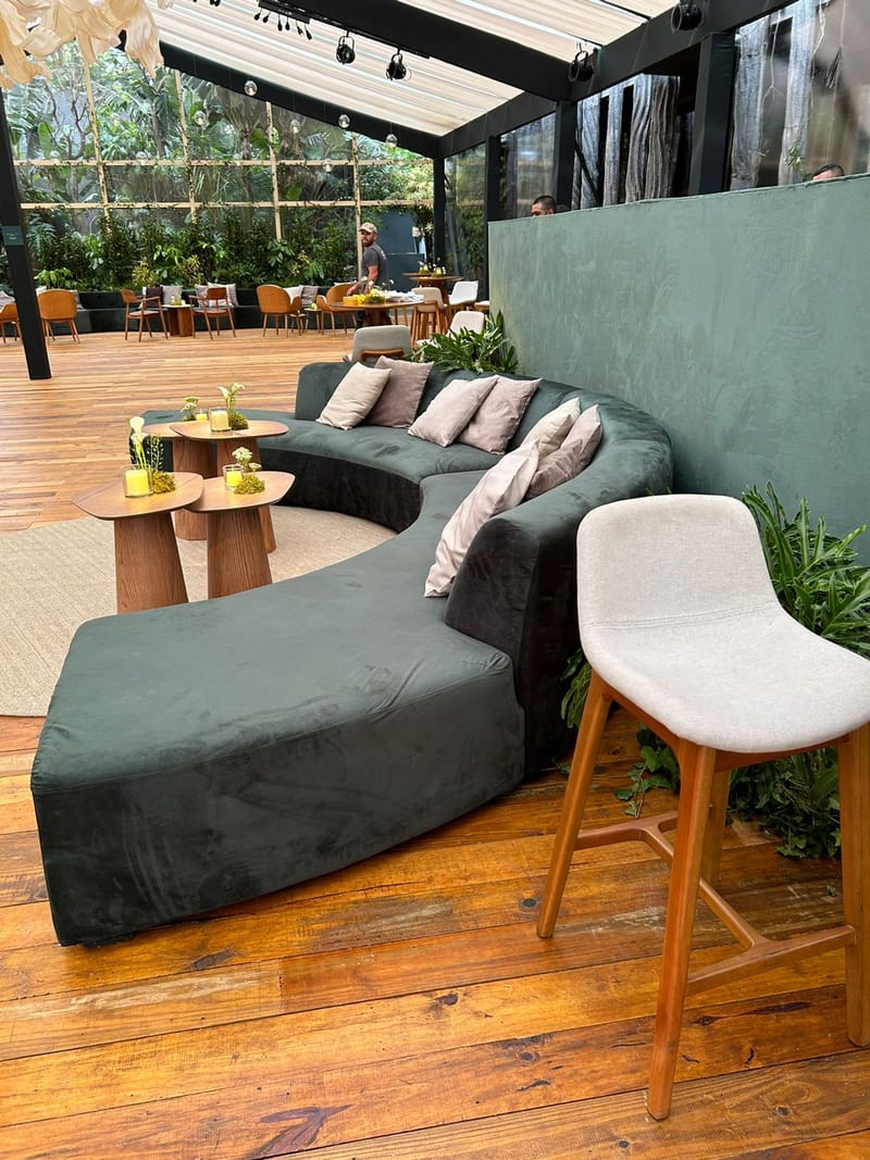 Cenografia Festa de lançamento