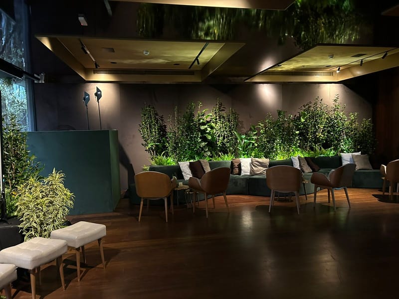 Cenografia Festa de lançamento