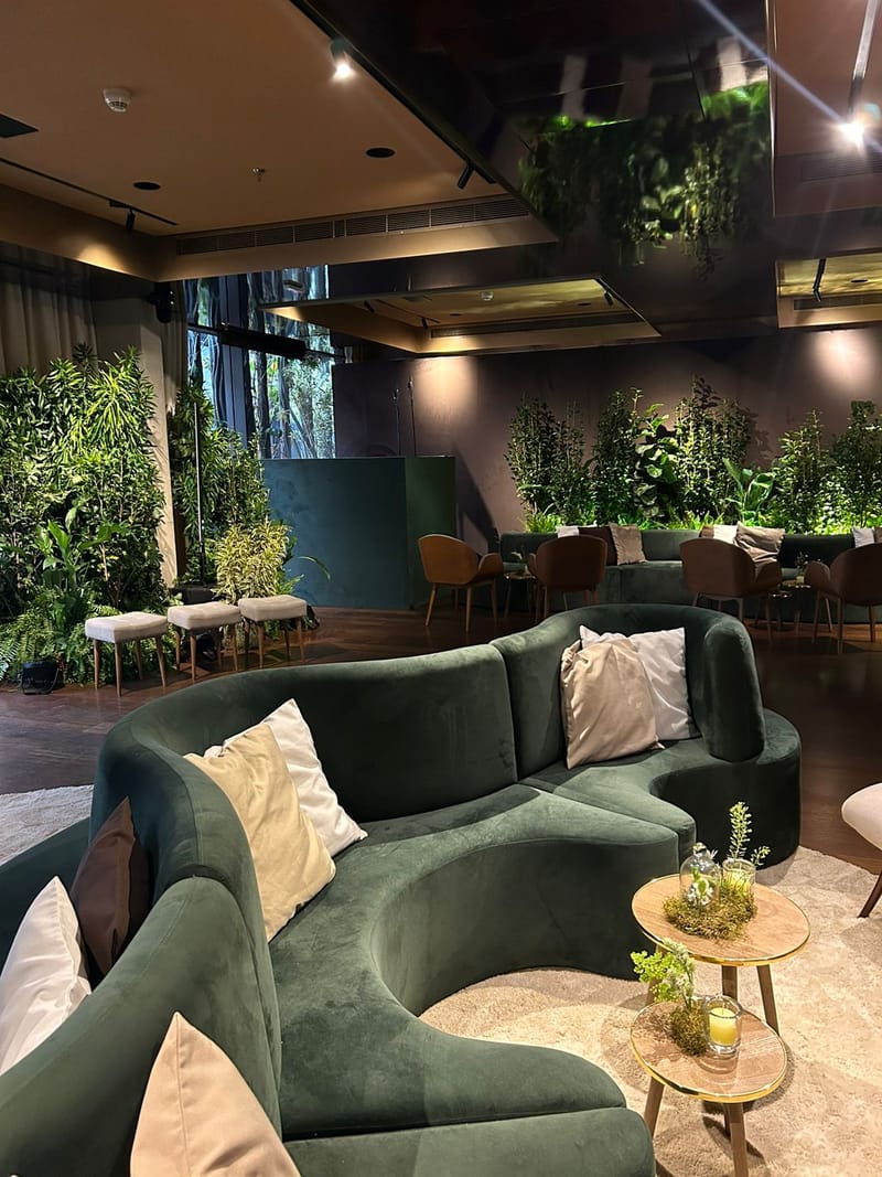 Cenografia Festa de lançamento