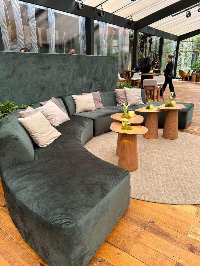 Cenografia Festa de lançamento