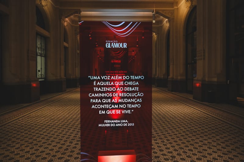 Cenografia para Geração Glamour