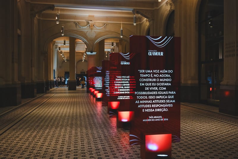 Cenografia para Geração Glamour