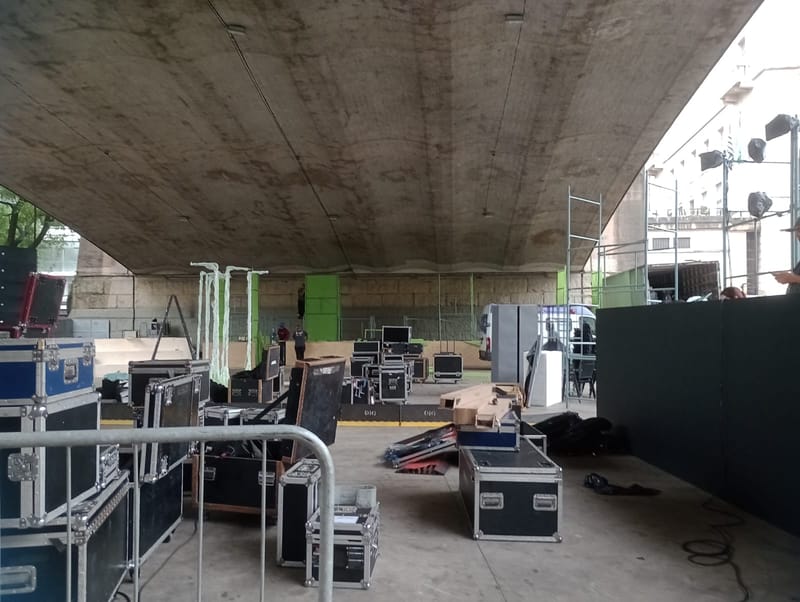 Cenografia Baile da Arnette