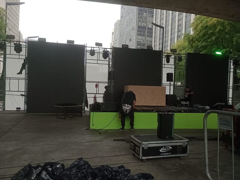 Cenografia Baile da Arnette