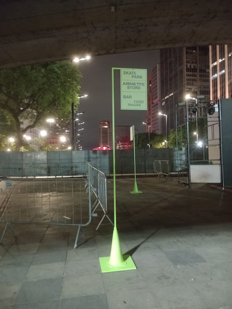 Cenografia Baile da Arnette