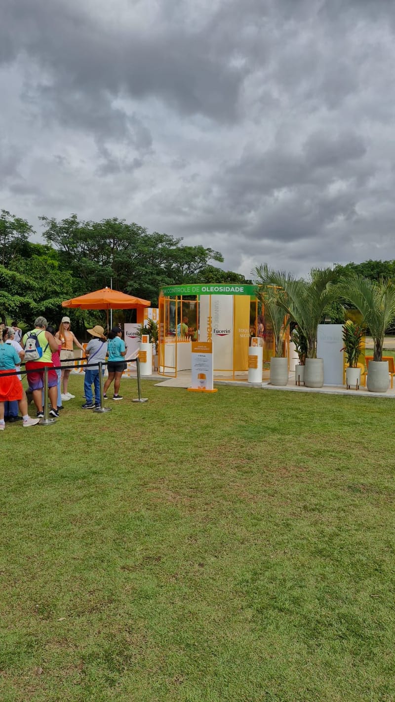 Ação Eucerin parque Villa Lobos