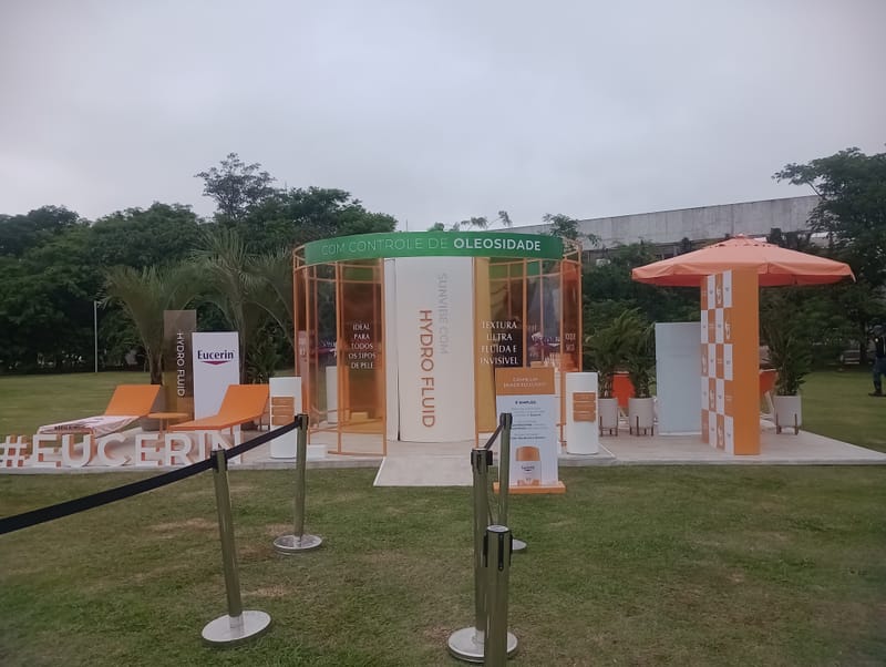 Ação Eucerin parque Villa Lobos