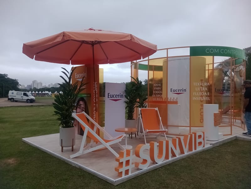 Ação Eucerin parque Villa Lobos