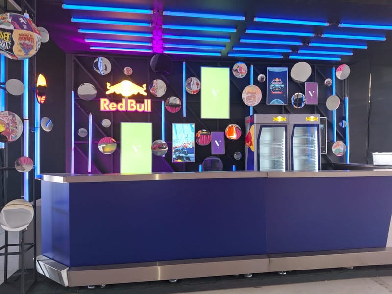 Bares Redbull para Festival Lollapalooza 2025