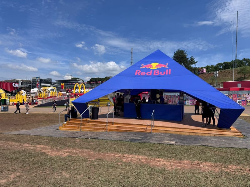 Bares Redbull para Festival Lollapalooza 2025