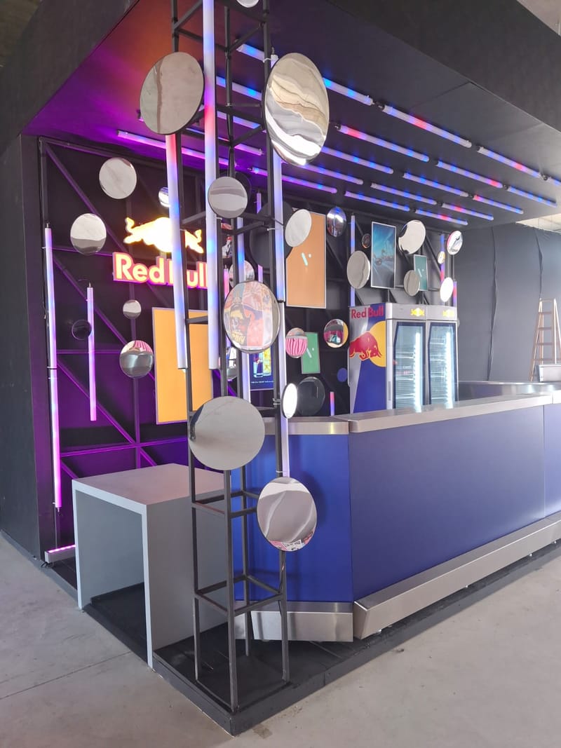 Bares Redbull para Festival Lollapalooza 2025