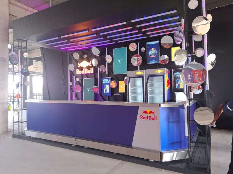 Bares Redbull para Festival Lollapalooza 2025
