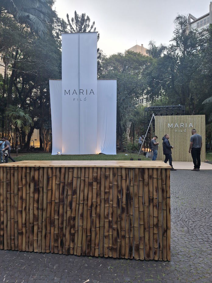 Desfile Maria Filó no Iate Clube de Santos SP