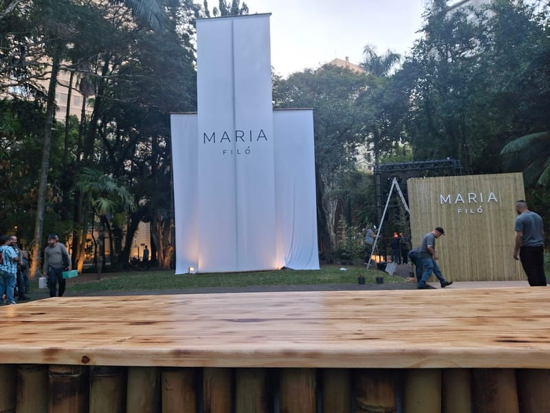 Desfile Maria Filó no Iate Clube de Santos SP