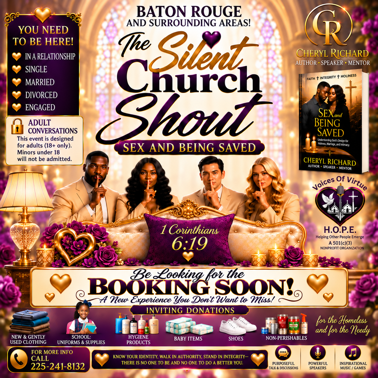 Upcoming Event — The Silent Church Shout