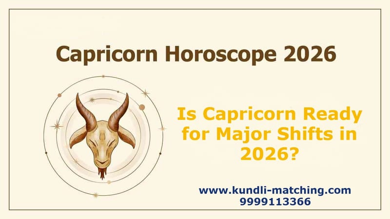 Capricorn Horoscope 2026