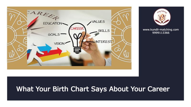 What Your Birth Chart Says About Your Career