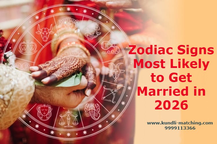 Zodiac Signs Most Likely to Get Married in 2026