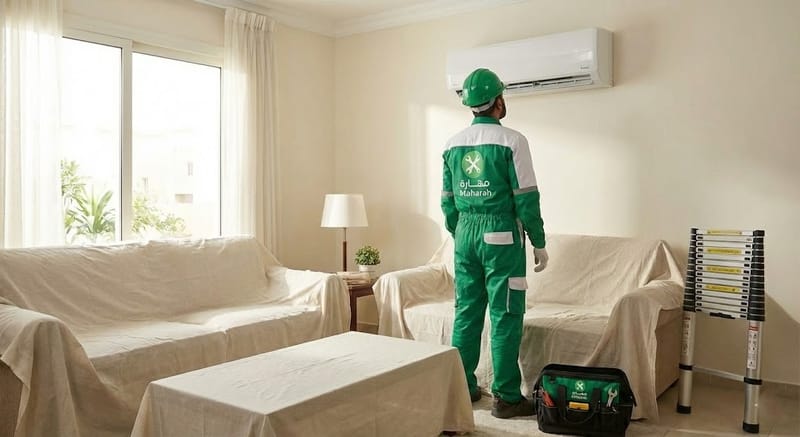 فك وتركيب المكيفات