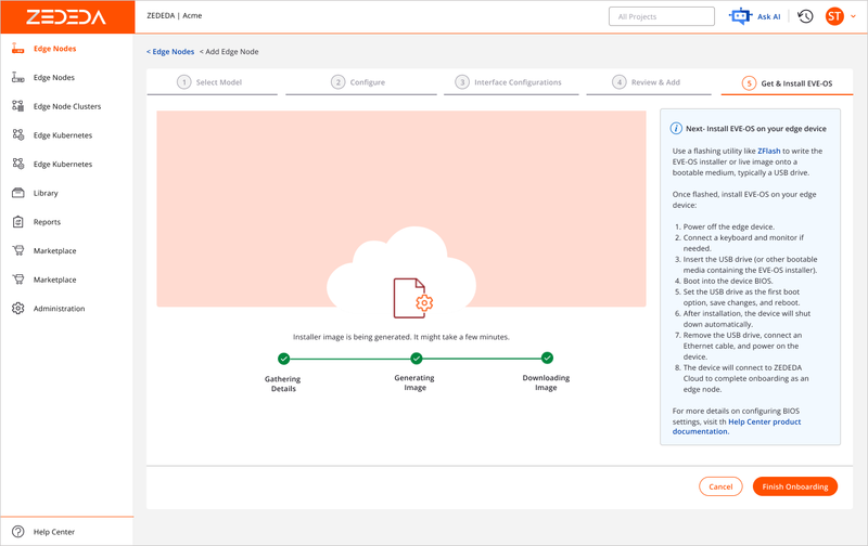 Edge Node Onboarding Flow (2025)