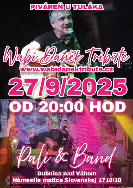 wabi, zůstáváš - recitál, piváreň u tuláka