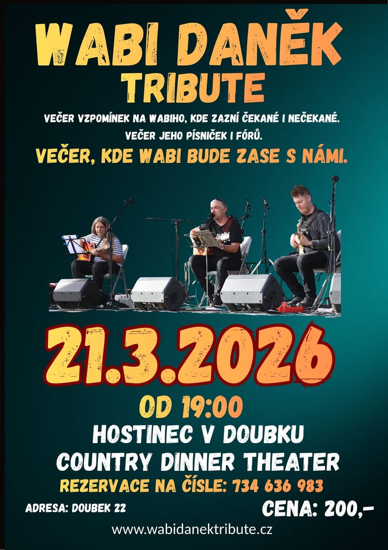 wabi, zůstáváš - doubek - zrušeno ze zdravotních důvodů, hledáme nový termín!!!!!