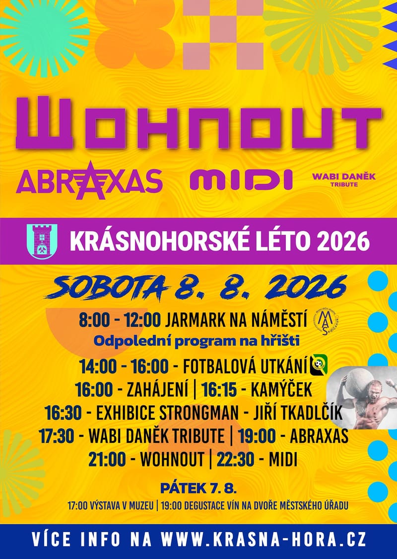 wabi, zůstáváš - městské slavnosti krásná hora nad vltavou (+ wohnout, abraxas)