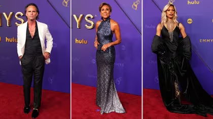 La alfombra roja de los Emmy 2024 fue un auténtico despliegue de glamour y estilo