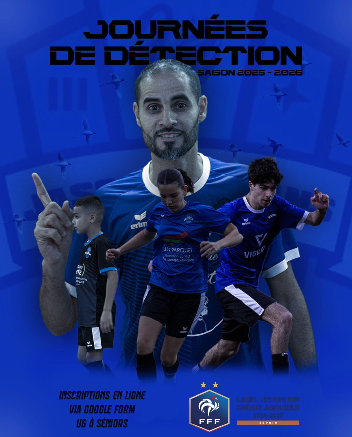🎯 JOURNÉES DE DÉTECTION – SAISON 2025/2026 ⚽️