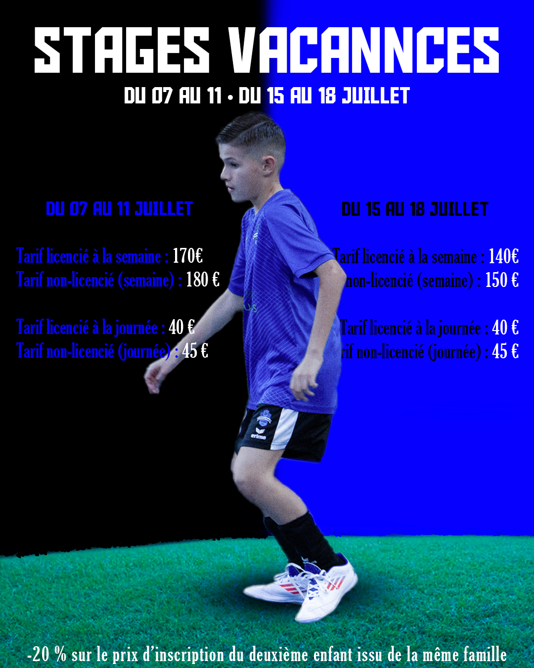 STAGE ÉTÉ JFF