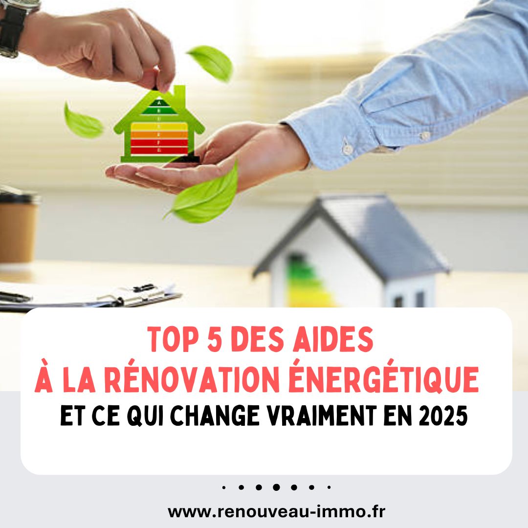 Top 5 des aides à la rénovation énergétique en 2025