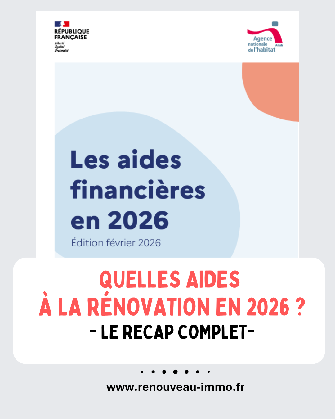 QUELLES AIDES À LA RÉNOVATION EN 2026 ?                                                                   - LE RECAP COMPLET-