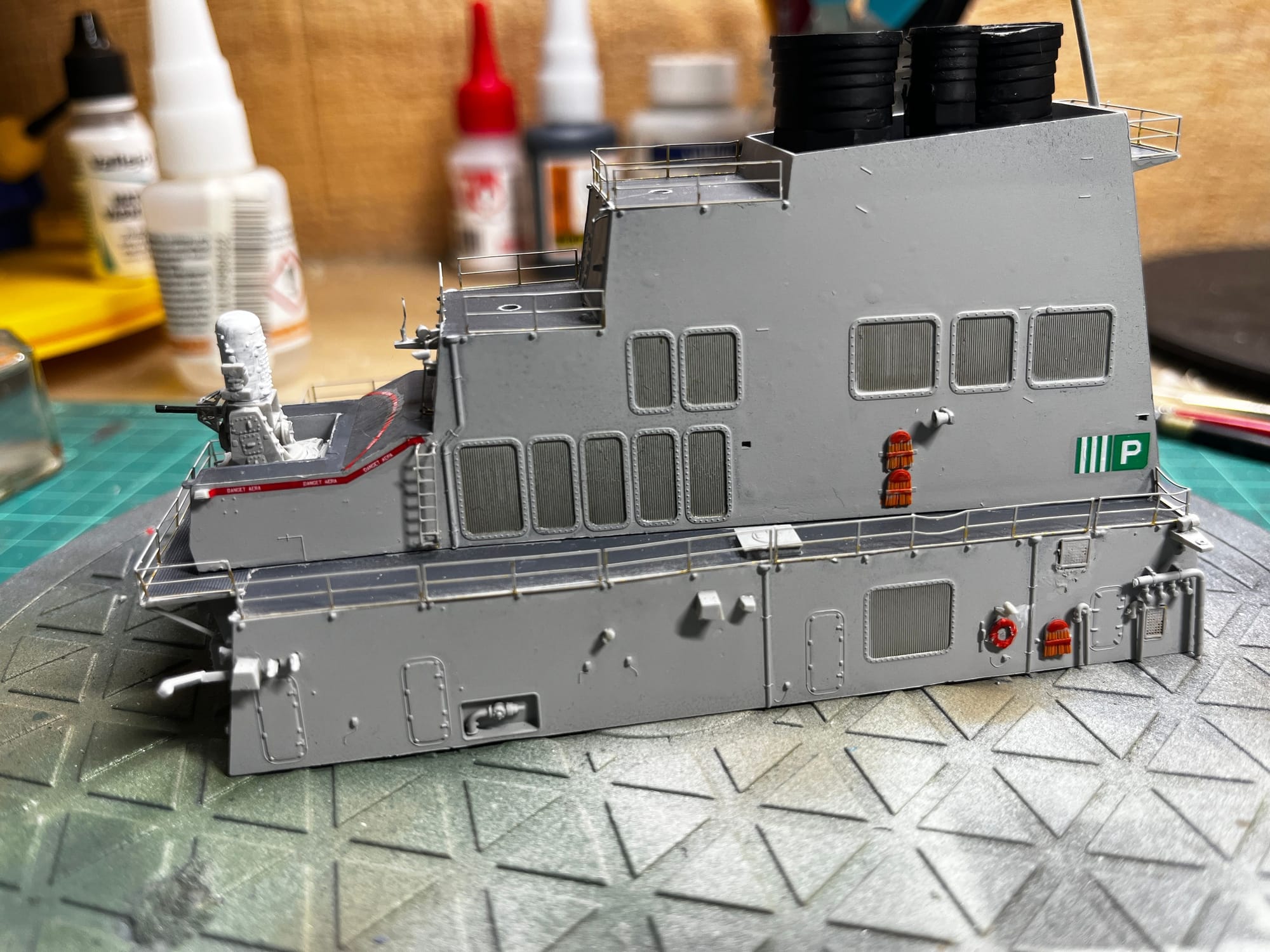 Aft Superstructure - Starboard Side