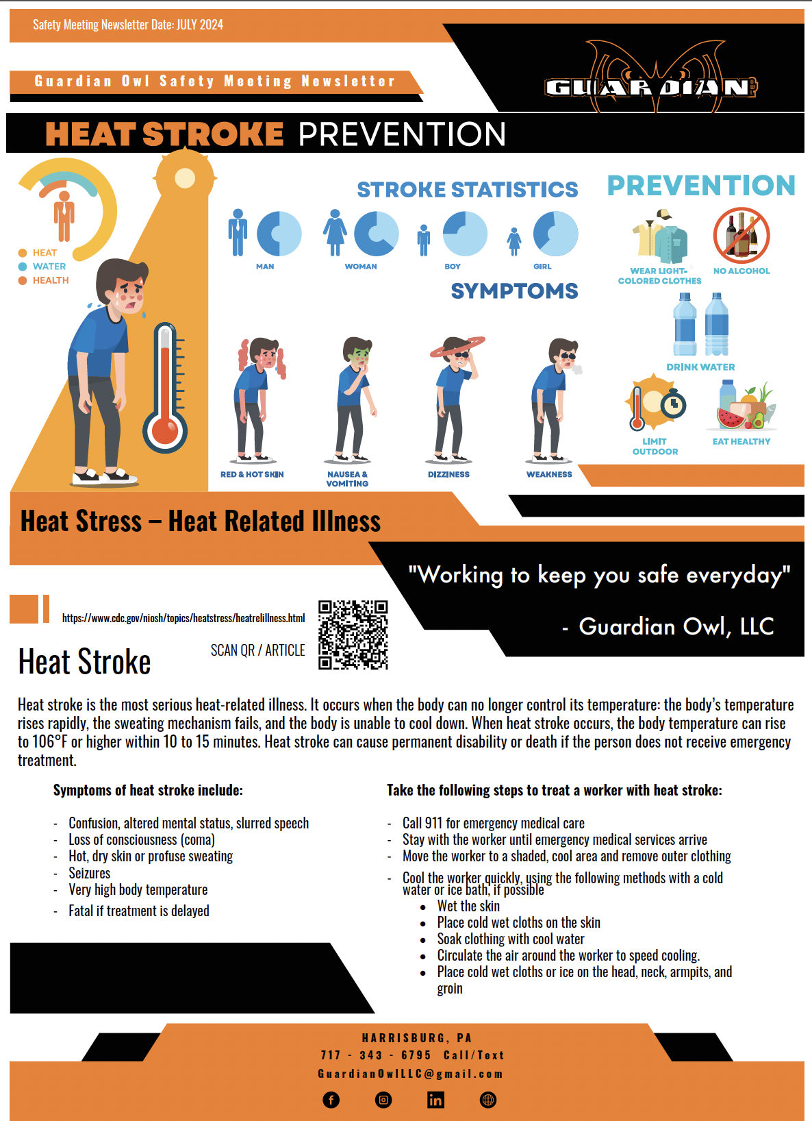 JULY 2024 GUARDIAN OWL NEWSLETTER