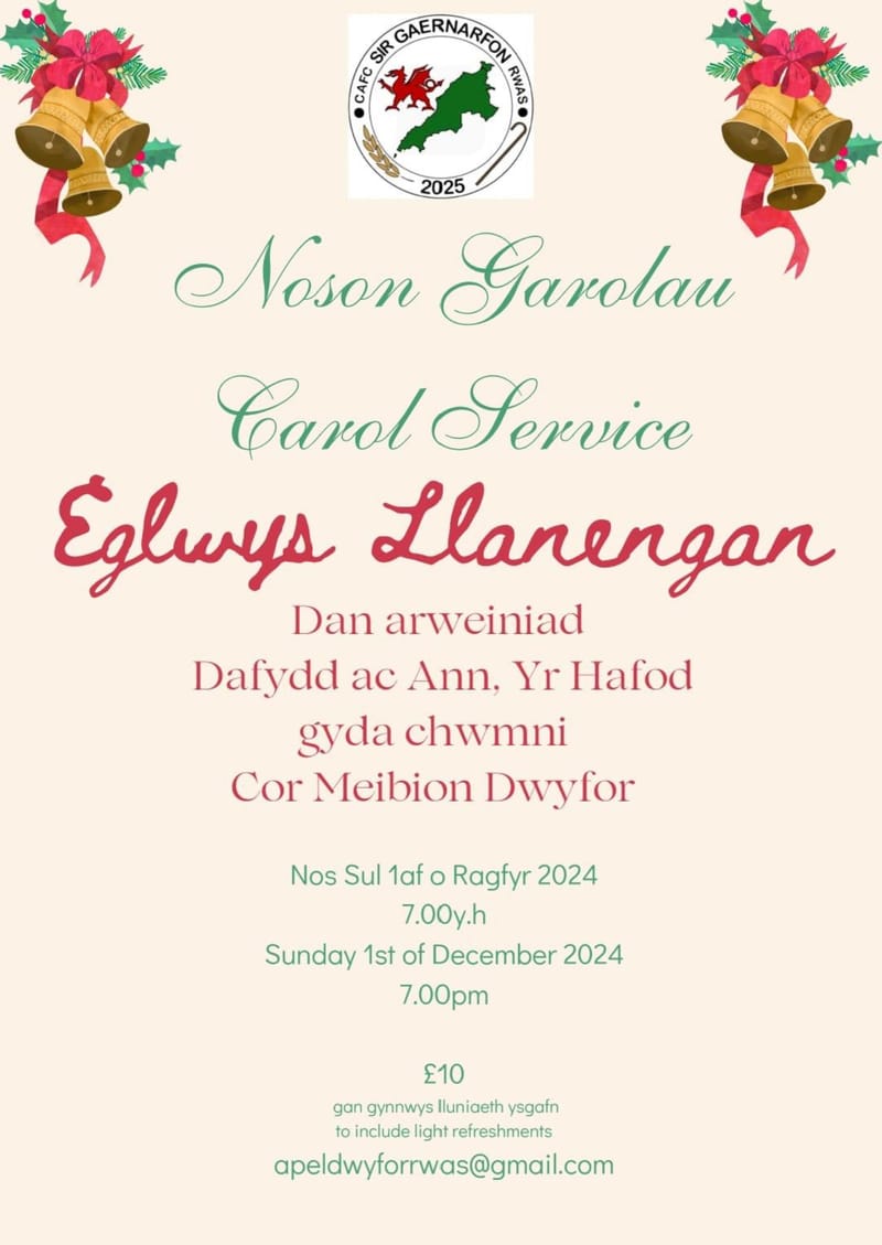 Noson Garolau / Carol Service