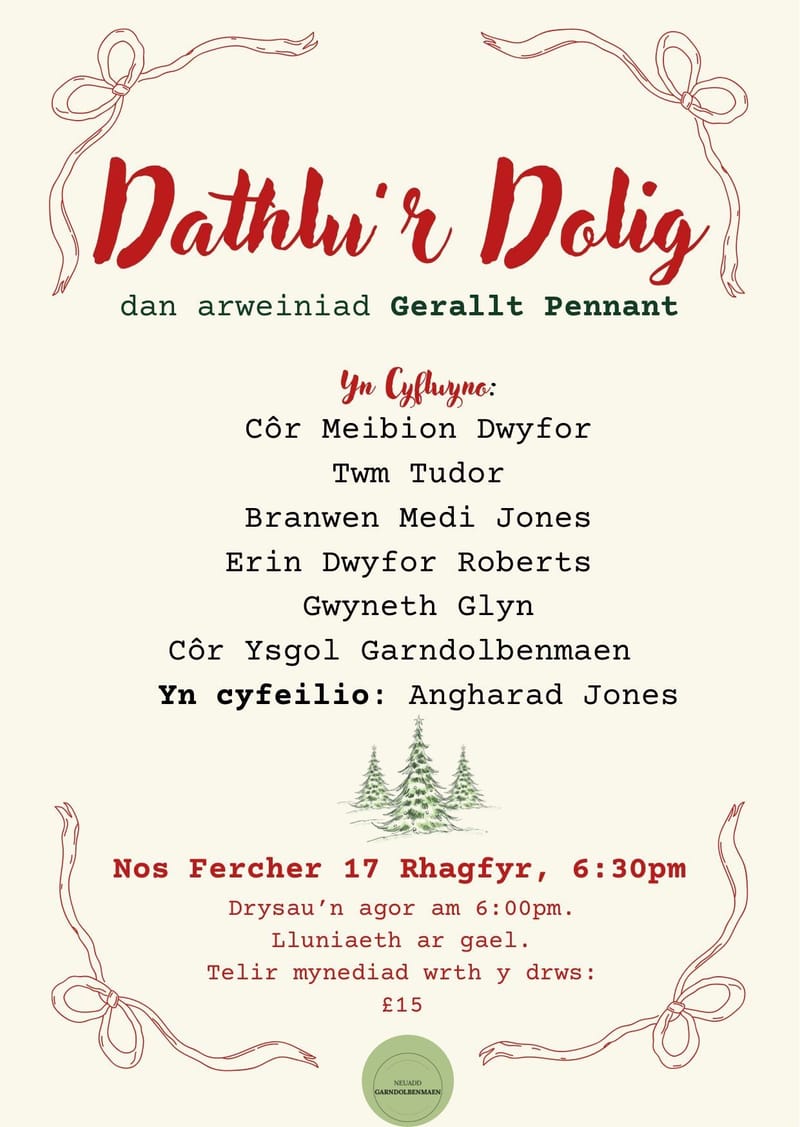 Dathlu’r Dolig