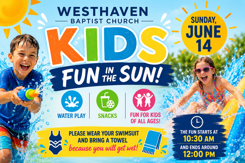 Kids Sunday Fun Day