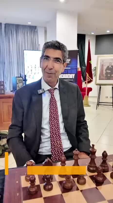 the speech of AMARESS President, Mr. Zakaria Abdelhadi.