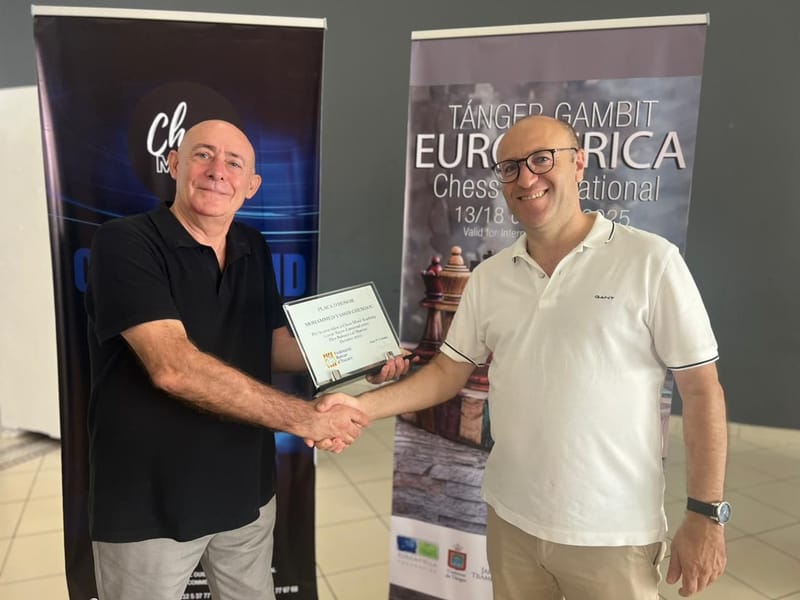 Mot de Monsieur Yassir Chemaou, Fondateur de Chessmind Academy