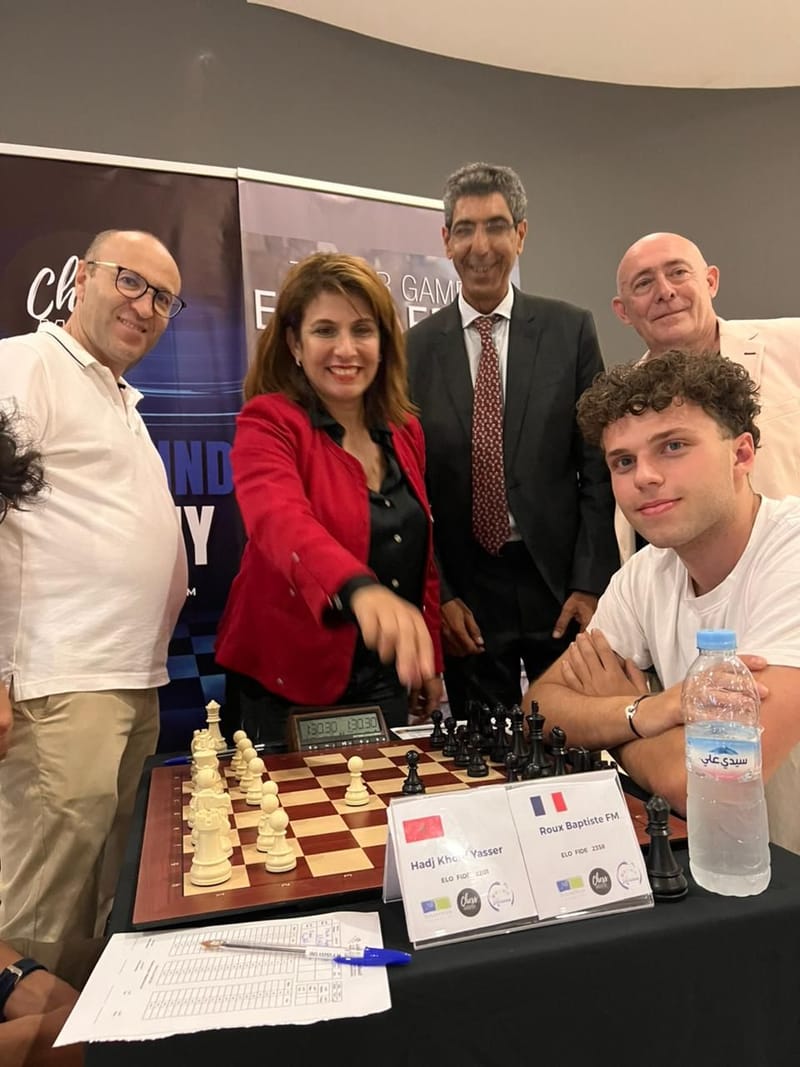 the speech of the director of the cultural center AHMED BOUKMAKHIL Mrs IKRAM ABDI