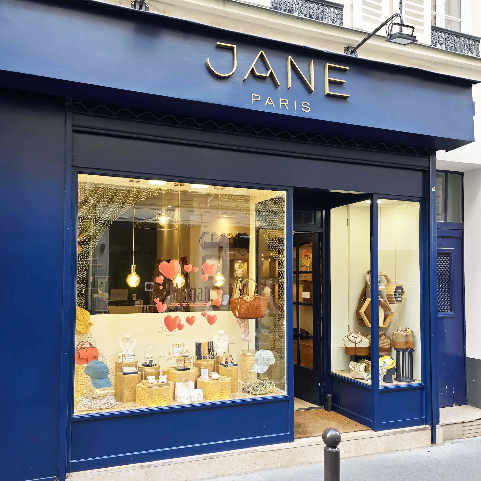 Boutique JANE PARIS au 81 rue de Lévis - Paris 17